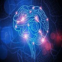 Road Map of The Mind. Conceptual image, roads and streets making up a human brain.